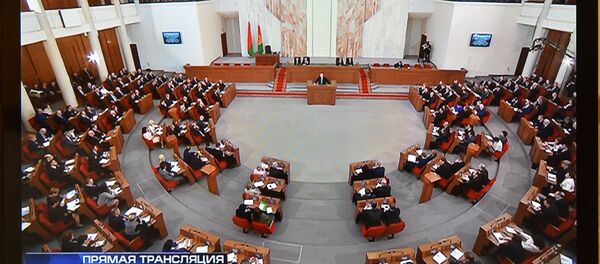 Послание президента Александра Лукашенко парламенту и народу - Sputnik Беларусь