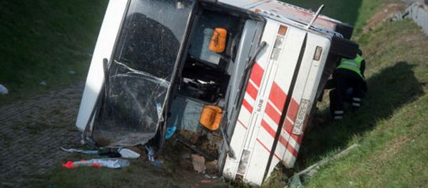 Автобус с белорусскими туристами попал в аварию в Польше - Sputnik Беларусь