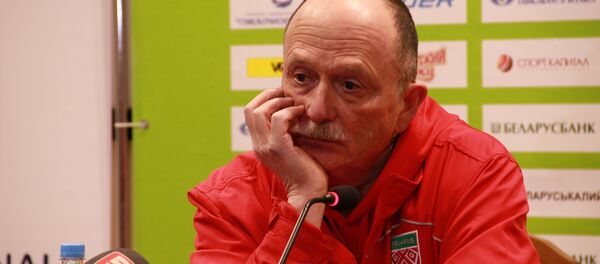 Главный тренер сборной Беларуси по хоккею Дэйв Льюис - Sputnik Беларусь