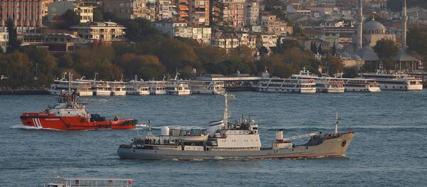 Разведывательный корабль Черноморского флота Лиман, архивное фото - Sputnik Беларусь
