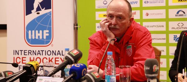 Главный тренер сборной Беларуси по хоккею Дэйв Льюис - Sputnik Беларусь