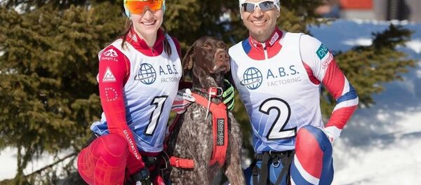 Дар'я Домрачава і Уле Эйнар Б'ёрндален Дар'я Домрачава і Уле Эйнар Б'ёрндален - Sputnik Беларусь