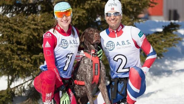 Дарья Домрачева и Уле Эйнар Бьорндален вошли в призеры лыжного фестиваля в Норвегии - Sputnik Беларусь