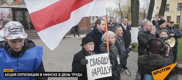 Акция оппозиции в Минске - Sputnik Беларусь