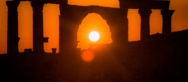 Древняя Пальмира на закате - Sputnik Беларусь