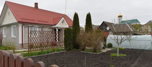 Дом скульптора Леонида Богдана, убитого в Слониме - Sputnik Беларусь