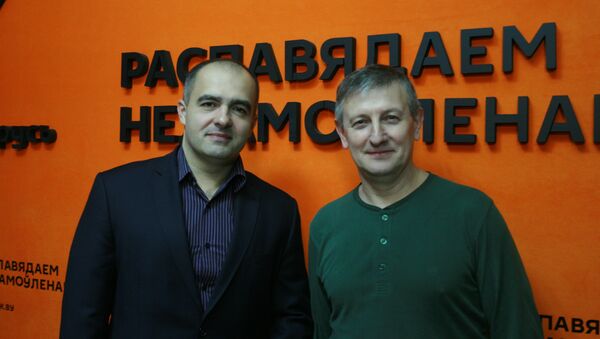 Прямая трансляция из студии радио Sputnik Беларусь - Sputnik Беларусь