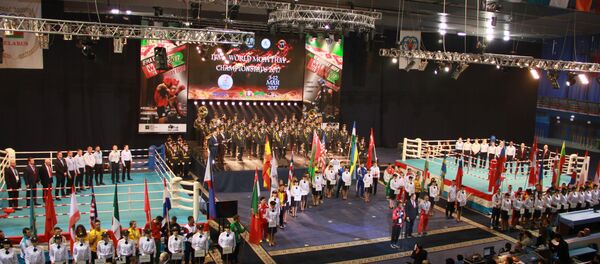 Церемония открытия ЧМ по муай-тай в Минске - Sputnik Беларусь