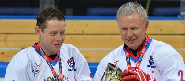 Павел Буре и Вячеслав Фетисов - Sputnik Беларусь