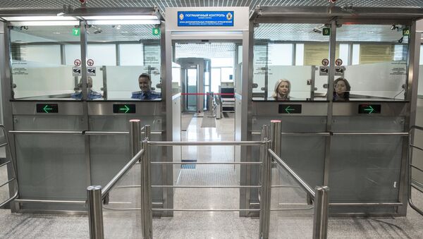 Открытие нового сегмента пассажирского терминала в аэропорту Домодедово - Sputnik Беларусь