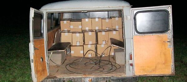 Пограничники со стрельбой УАЗ контрабандистов - Sputnik Беларусь