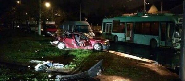 ДТП в Минске, в котором погибла молодая мама - Sputnik Беларусь