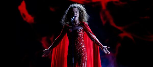 Грузинская исполнительница на Евровидении Тамара Гачечиладзе Грузинская исполнительница на Евровидении Тамара Гачечиладзе - Sputnik Беларусь