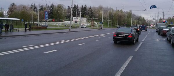 Улицы Минска после майского снегопада - Sputnik Беларусь