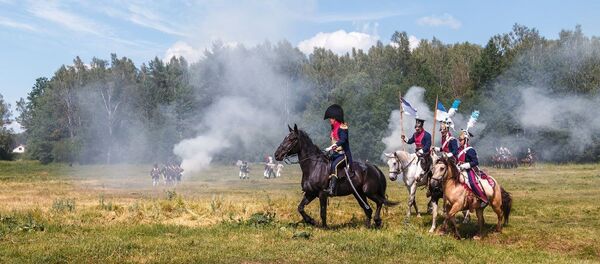 Фестываль Залатая шпора. 1812 рэканструюе эпоху Напалеона - Sputnik Беларусь