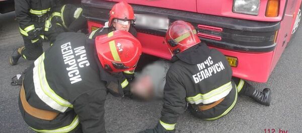 Спасатели на месте ДТП - Sputnik Беларусь