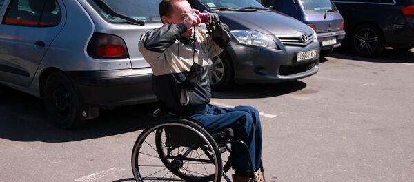 Акция Свободная парковка инвалидов-колясочников Акция Свободная парковка инвалидов-колясочников - Sputnik Беларусь