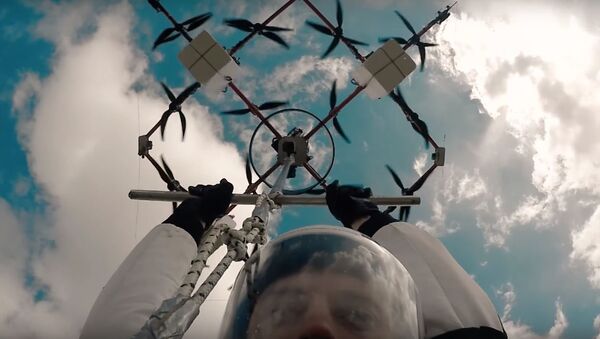 Прыжок с дрона - Sputnik Беларусь