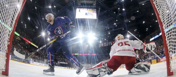 Белорусы уступили команде Франции на ЧМ по хоккею Белорусы уступили команде Франции на ЧМ по хоккею - Sputnik Беларусь