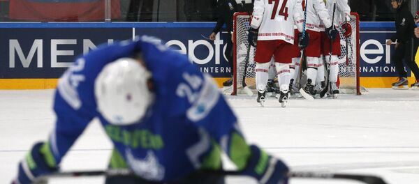 ЧМ по хоккею-2017: Беларусь-Словения - Sputnik Беларусь