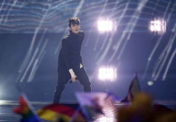 Кристиан Костов из Болгарии в финале Евровидения - Sputnik Беларусь