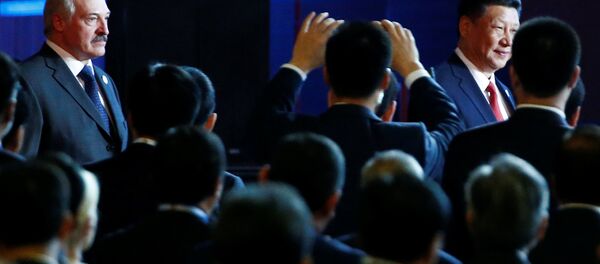 Белорусский президент Александр Лукашенко в Пекине Белорусский президент Александр Лукашенко в Пекине - Sputnik Беларусь