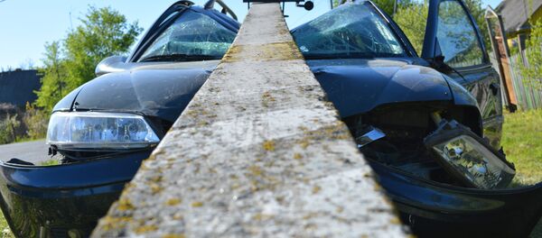 Авария в Слуцком районе - Sputnik Беларусь