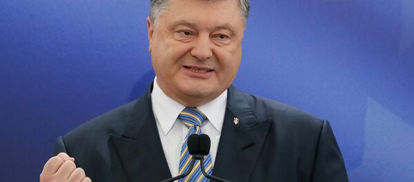 Президент Украины Петр Порошенко - Sputnik Беларусь