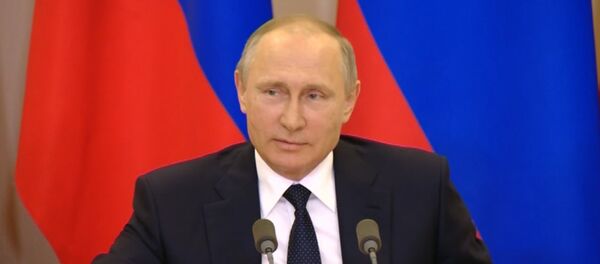 Путин о разговоре Трампа и Лаврова - Sputnik Беларусь