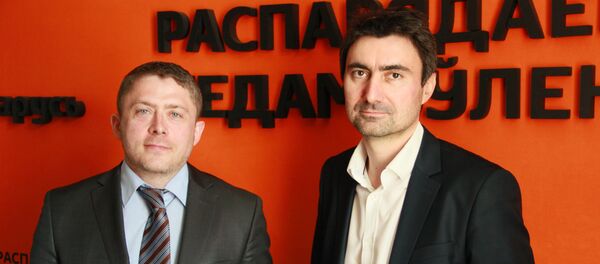 Партнеры адвокатского бюро Лев, Шерстнев и партнеры Борис Лев и Денис Шерстнев Партнеры адвокатского бюро Лев, Шерстнев и партнеры Борис Лев и Денис Шерстнев - Sputnik Беларусь