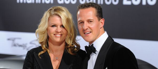 Коринна Шумахер и Михаэль Шумахер - Sputnik Беларусь