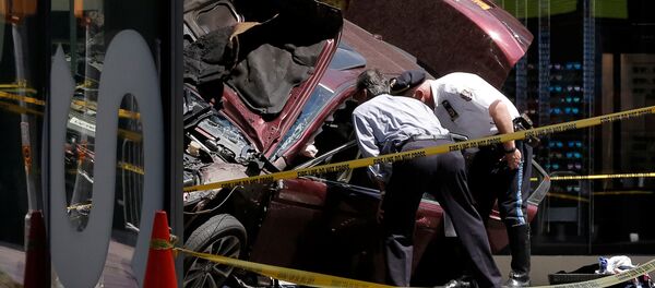 Наезд на пешеходов в Нью-Йорке - Sputnik Беларусь