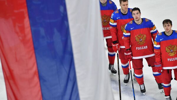 Игроки сборной России по хоккею - Sputnik Беларусь
