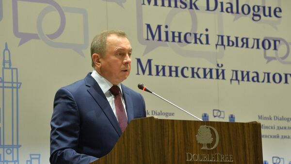 Владимир Макей выступает на конференции Минский диалог - Sputnik Беларусь