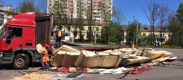 Последствия ДТП в Смоленске - Sputnik Беларусь