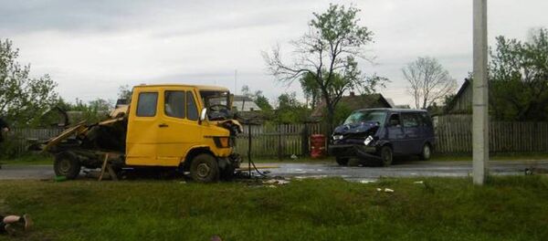 Авария в Октябрьском районе - Sputnik Беларусь