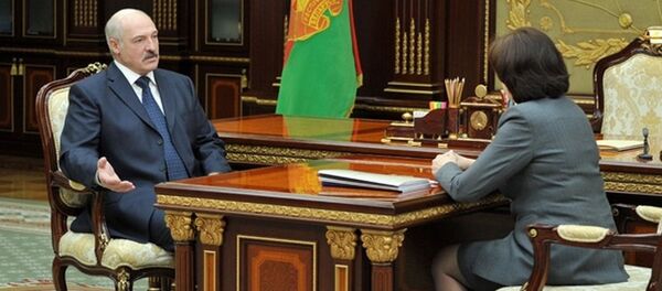 Встреча Александра Лукашенко с Натальей Качановой - Sputnik Беларусь