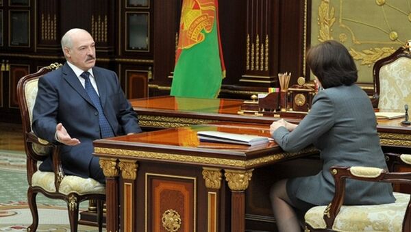 Встреча Александра Лукашенко с Натальей Качановой - Sputnik Беларусь