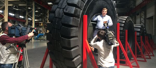 Журналисты на Белшине - Sputnik Беларусь