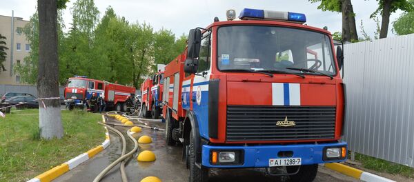 Пожарные машины МЧС - Sputnik Беларусь