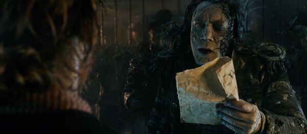 Кадр из фильма Пираты Карибского моря: мертвецы не рассказывают сказки - Sputnik Беларусь