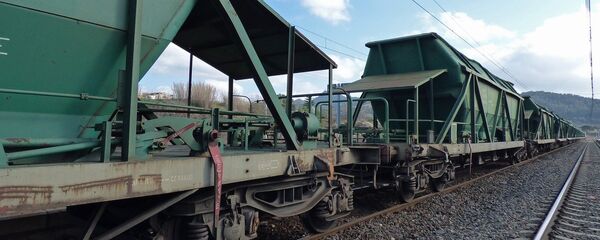 Грузовой состав, архивное фото Грузовой состав, архивное фото - Sputnik Беларусь