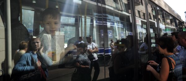 Отъезд детей в детский лагерь Бугорок - Sputnik Беларусь