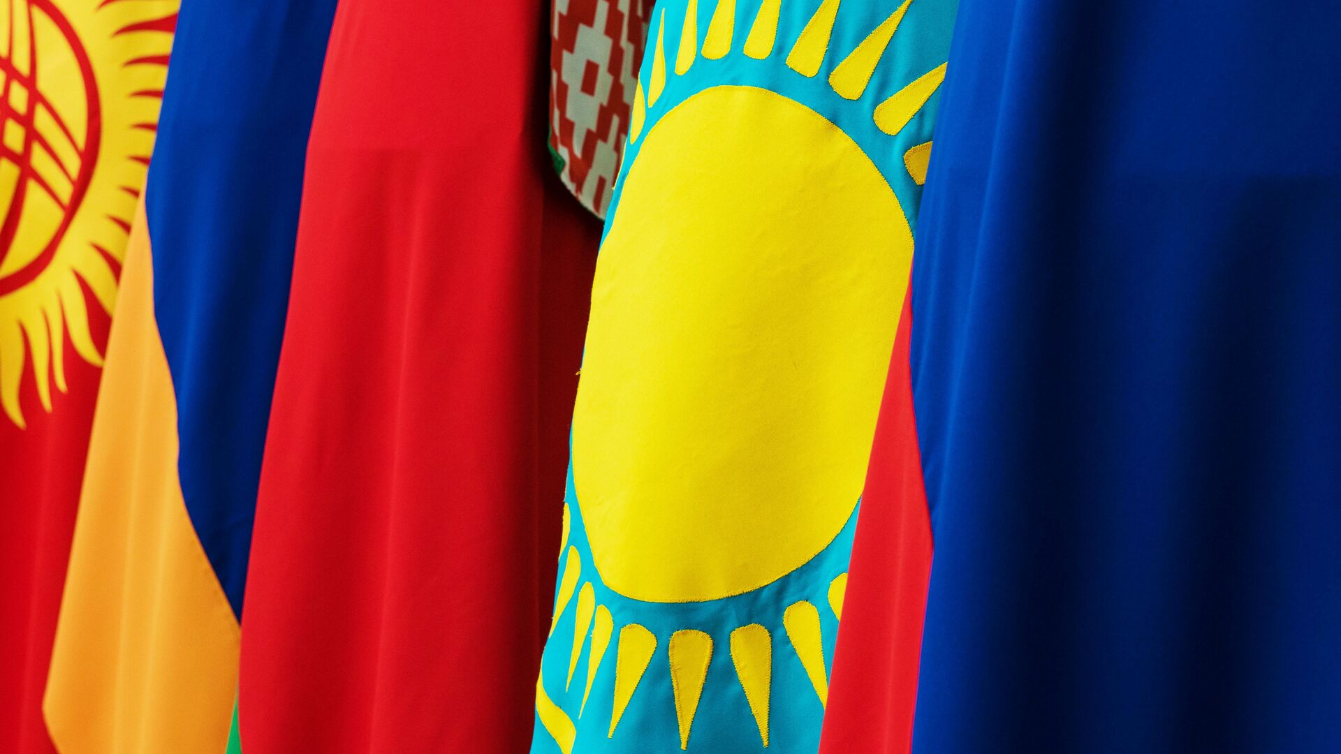 Флаги стран-участниц ЕАЭС - Sputnik Беларусь, 1920, 09.12.2021