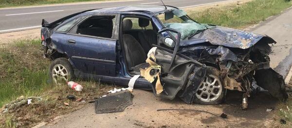 ДТП на трассе Колодищи - Заславль - Sputnik Беларусь