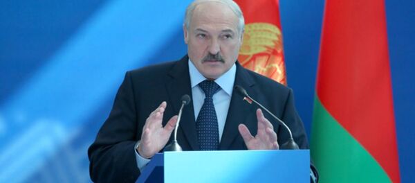 Президент Беларуси Александр Лукашенко на Олимпийском собрании - Sputnik Беларусь