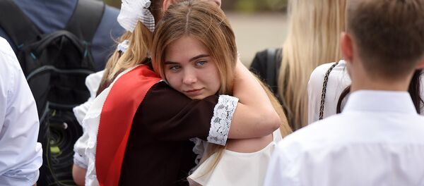 Школьницы, архивное фото - Sputnik Беларусь