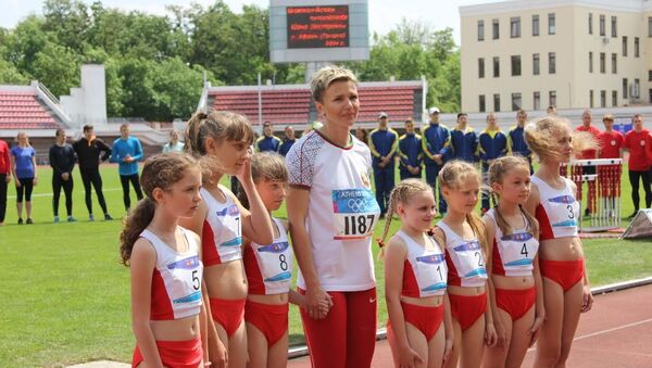 Церемония проводов легкоатлетки Юлии Нестеренко в Бресте - Sputnik Беларусь