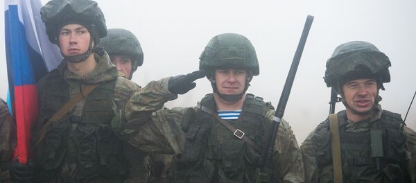 Российские десантники во время совместных учений подразделений спецназа Славянское братство-2016 - Sputnik Беларусь