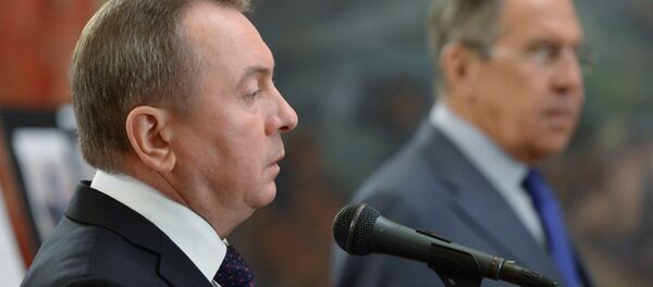 Владимир Макей (слева) и Сергей Лавров - Sputnik Беларусь